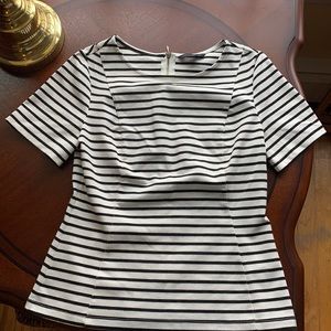 Banana republic peplum top